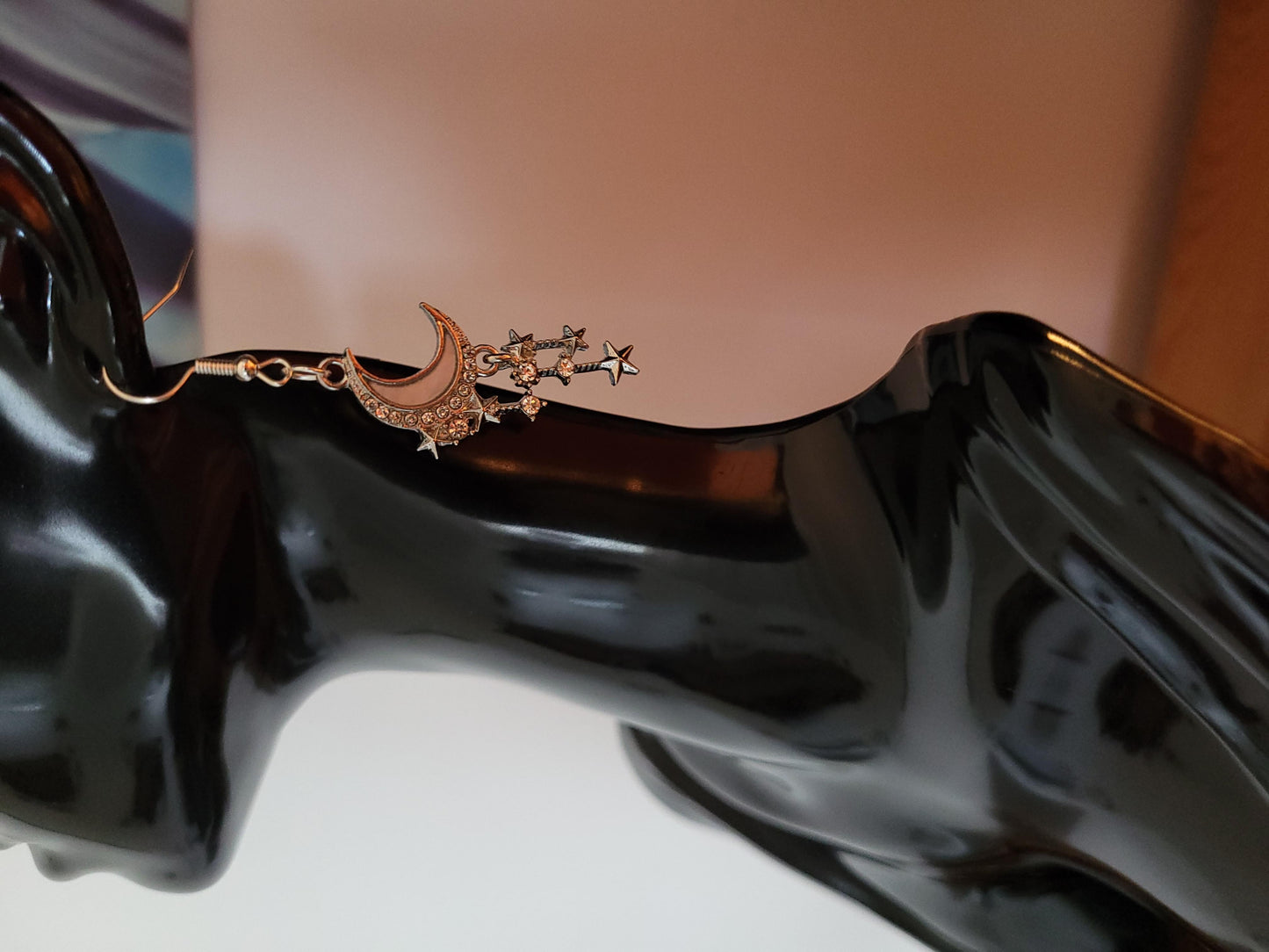 Boucles d'oreilles Lune