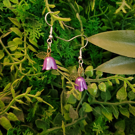 Boucles d'oreilles tulipe