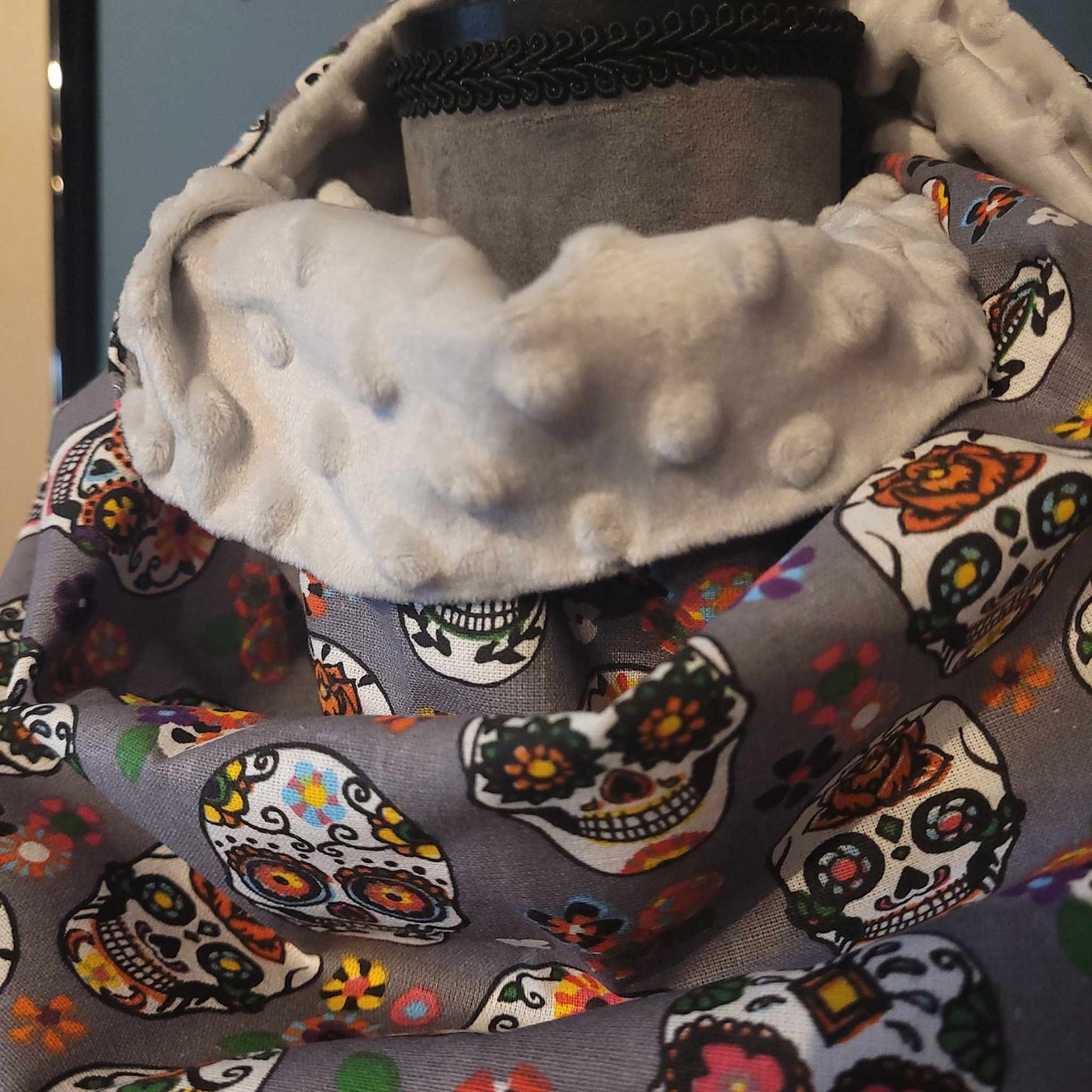 écharpes doublé en minky