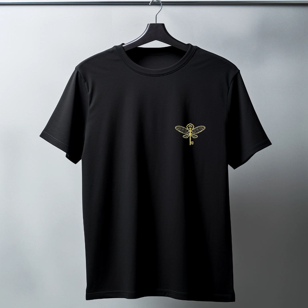 T-shirt brodé thème animaux fantastique