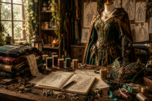 Comment naît une création fantasy ? Découvrez les coulisses de l'atelier | Aux Féeries de Chloé