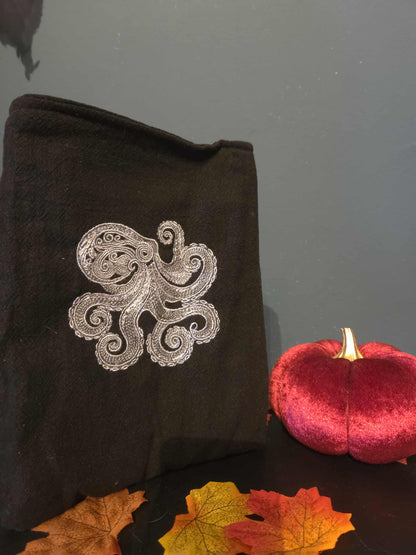 Pochette à livre brodée