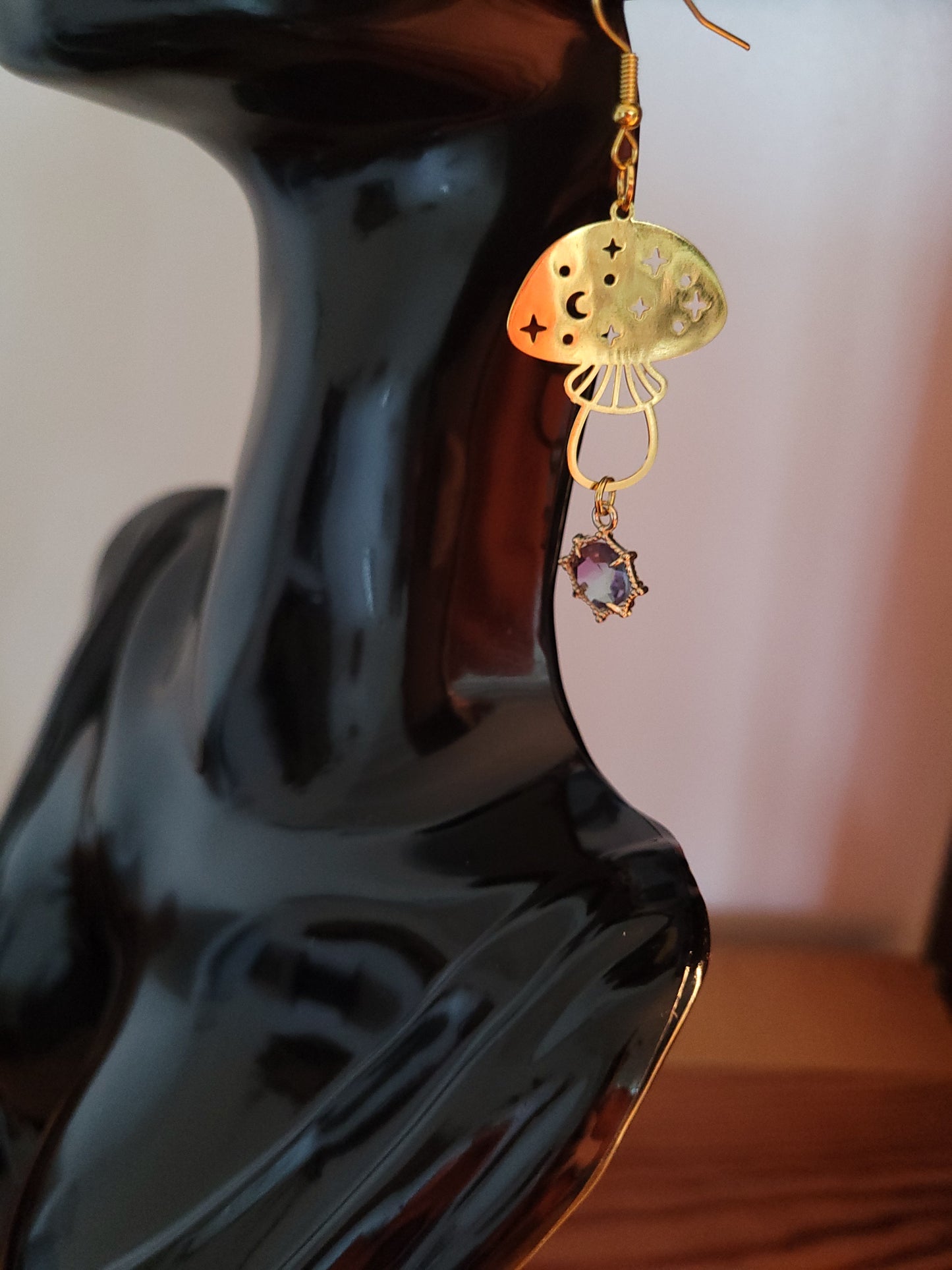 Boucles d'oreilles féerique