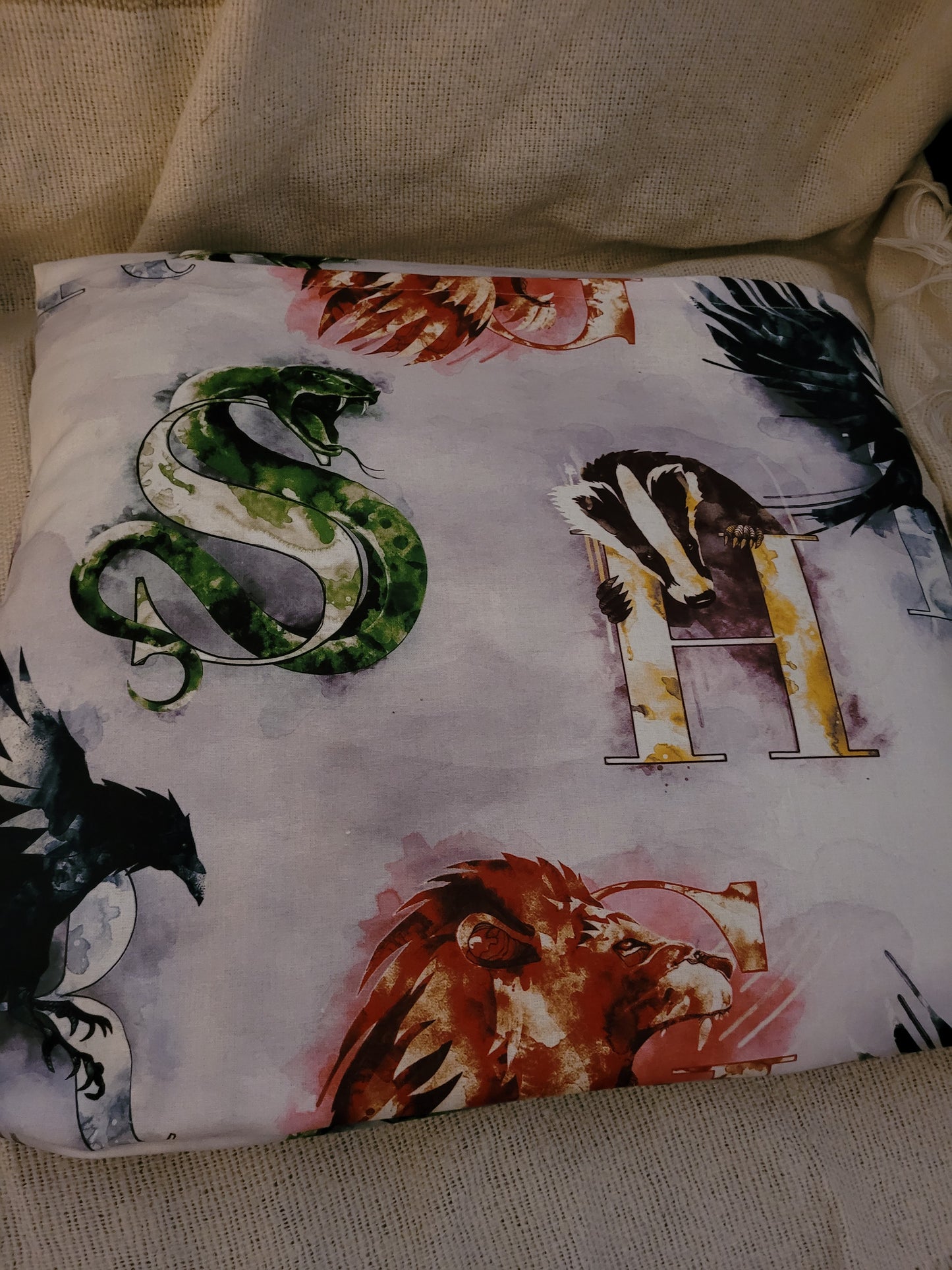 Housse de coussin Harry Potter