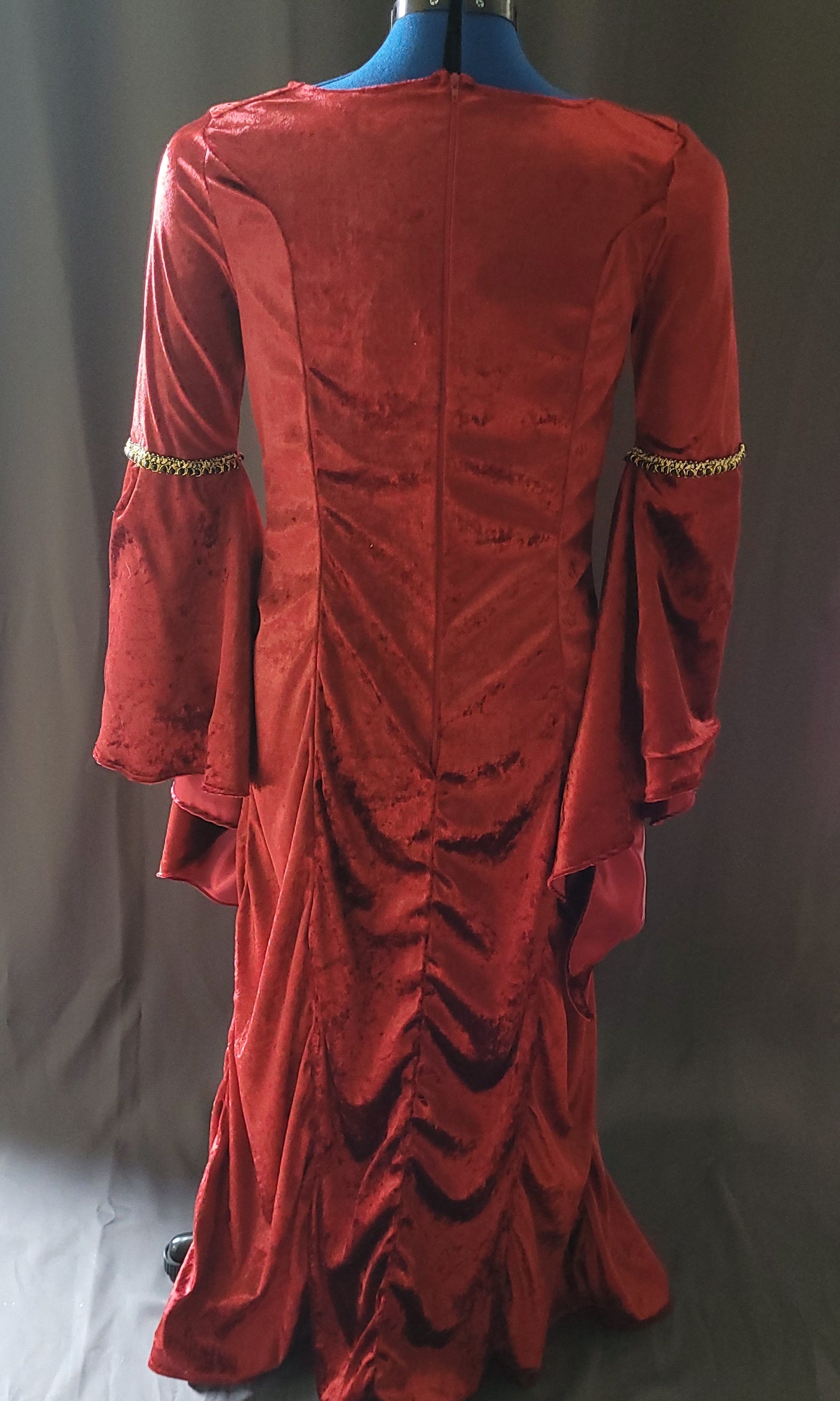 Robe médiéval en velours XL