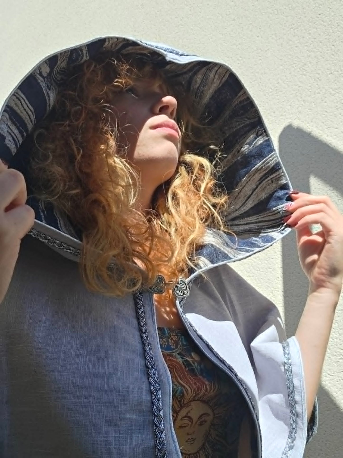 ✨ Cape réversible – Taille unique