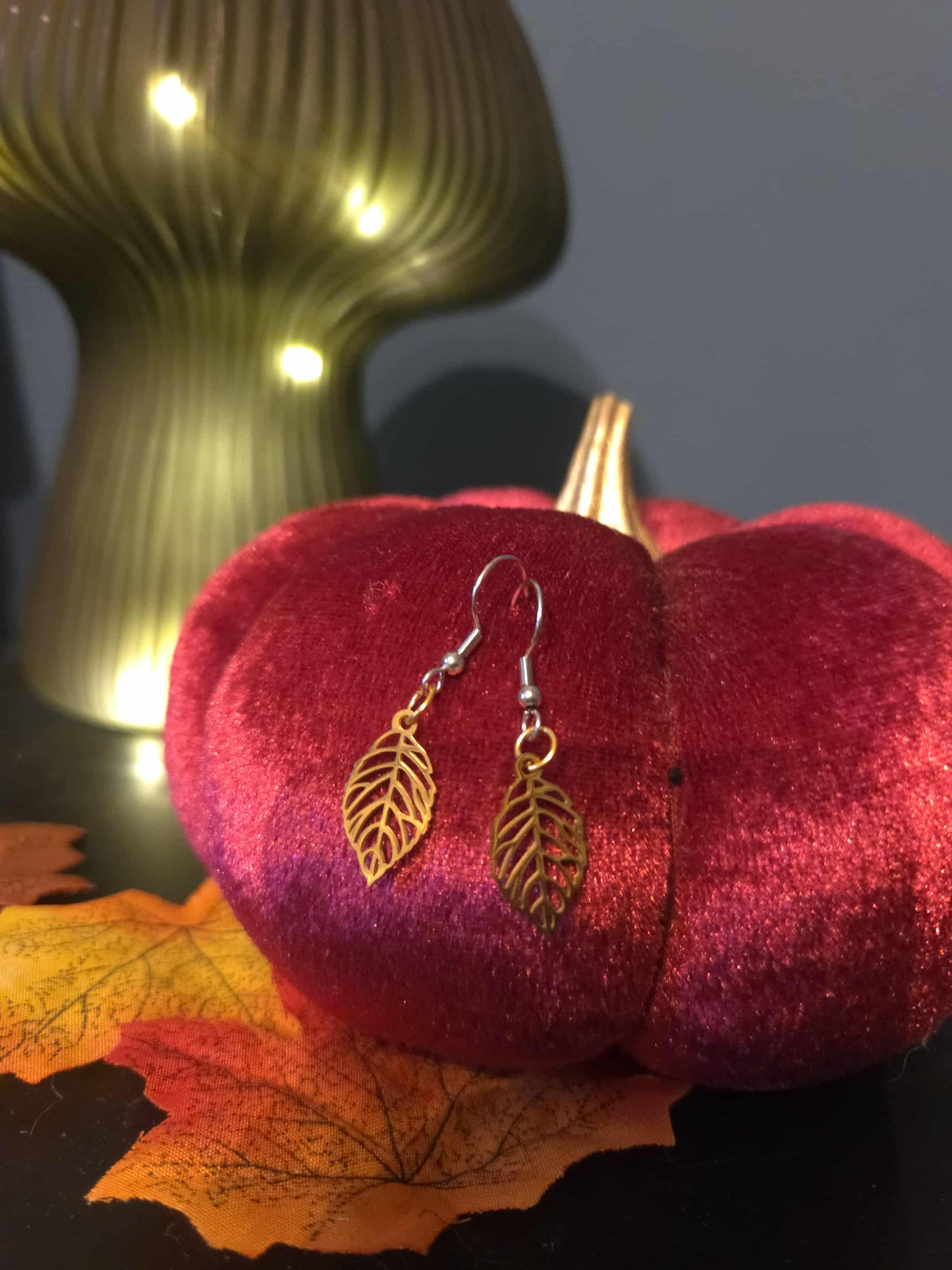 Boucles d'oreilles thème nature