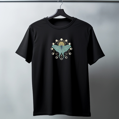 T-shirt brodé thème animaux fantastique.