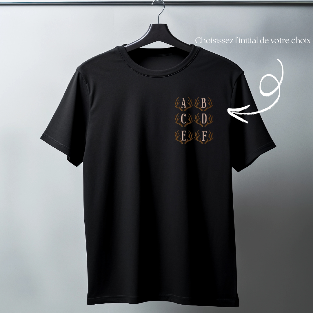 T-shirt brodé thème divers suite