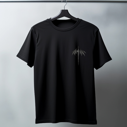 T-shirt brodé thème animaux fantastique.