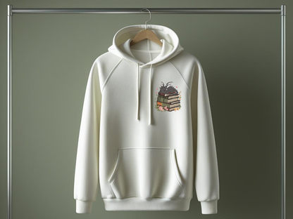 Sweat brodé thème fantasy.