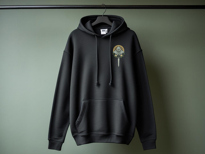Sweat brodé thème fantasy.