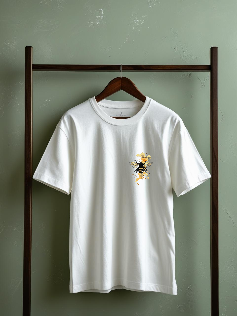 T-shirt brodé thème animaux fantastique.