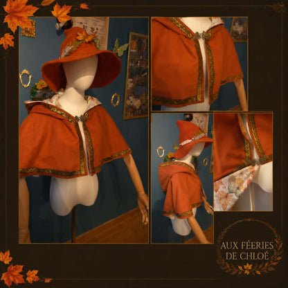 ✨ Cape réversible – Taille unique