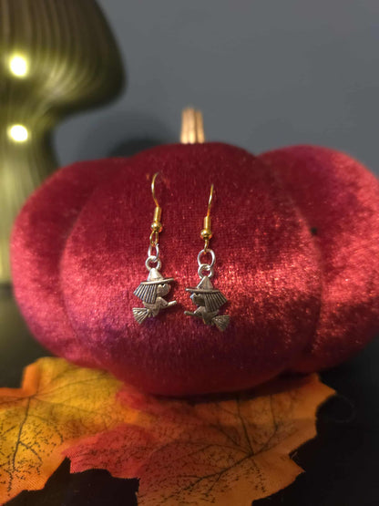 Boucles d’oreilles fantaisie witchy