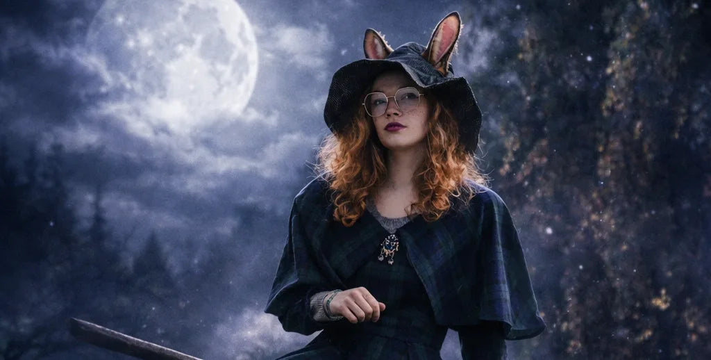 Chloé, créatrice d'Aux Féeries de Chloé, dans un univers fantasy