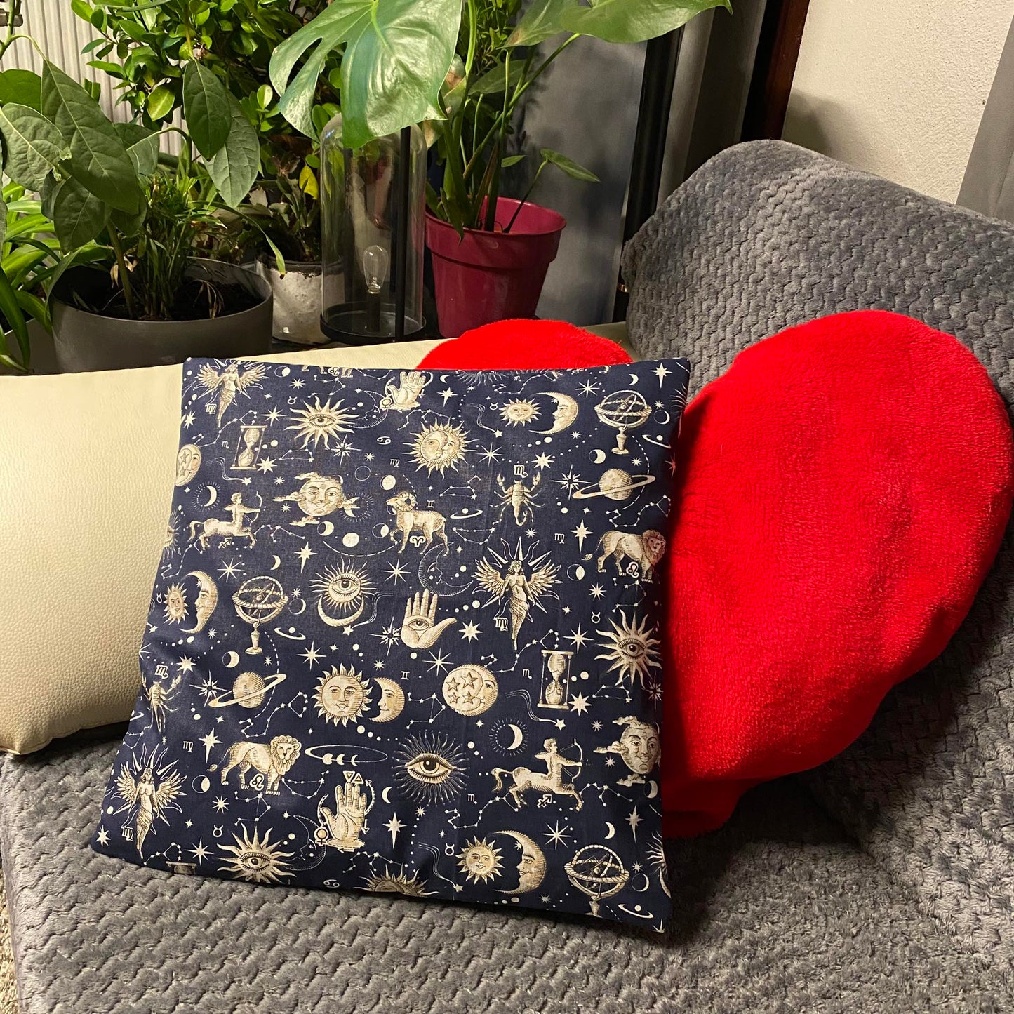 Housse de coussin astrologie