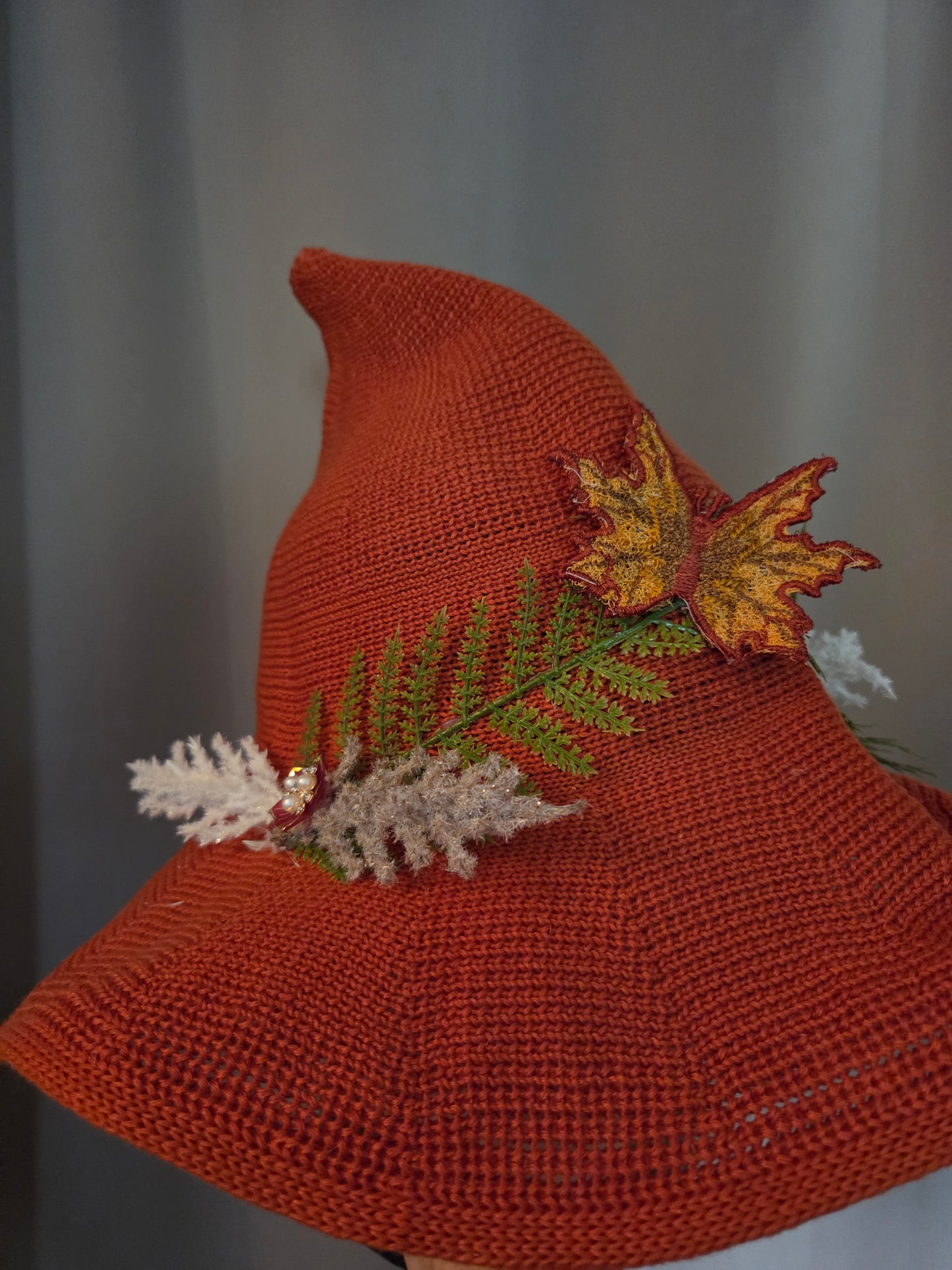 Chapeau " le solstice cuivré "
