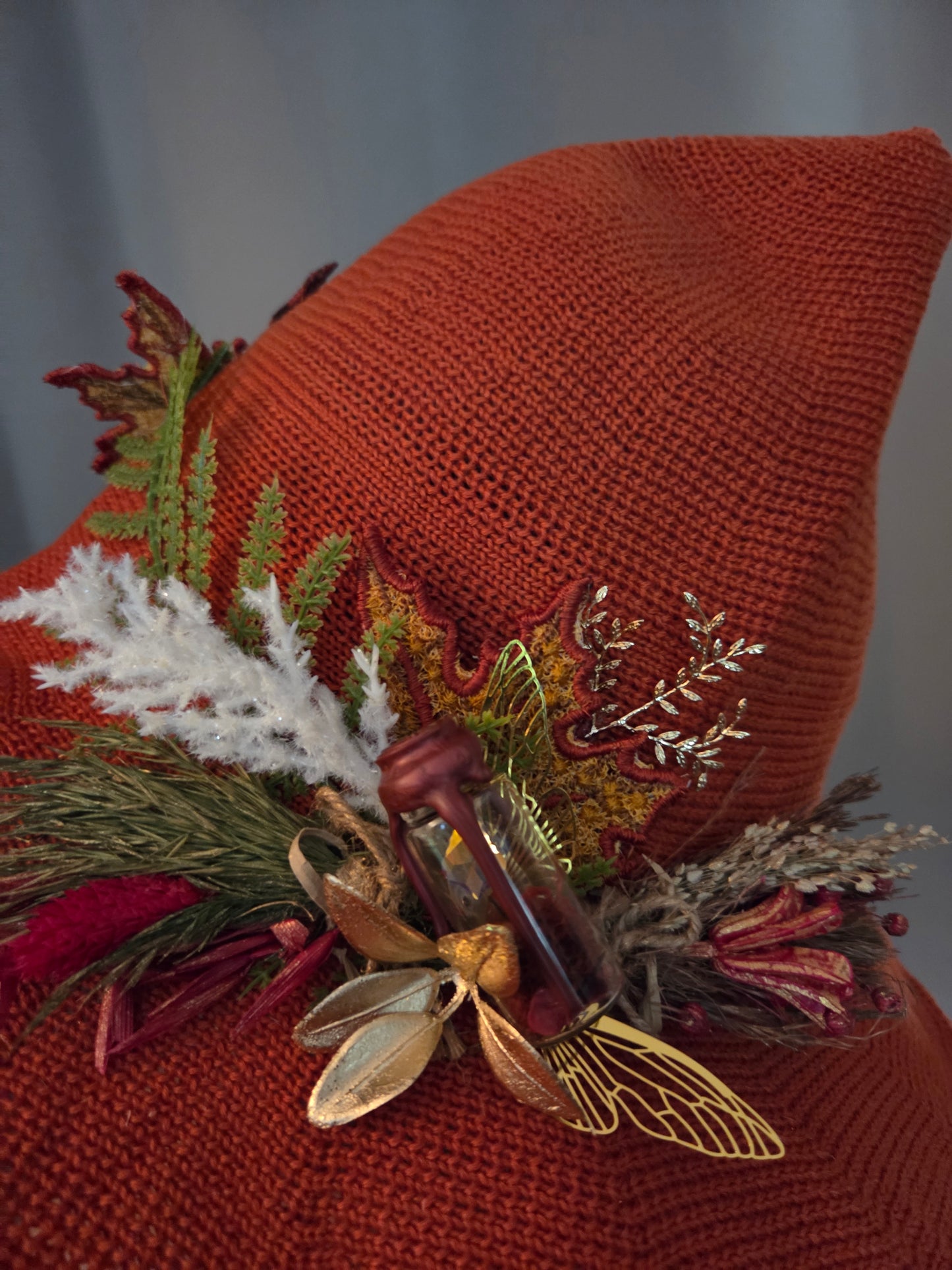 Chapeau " le solstice cuivré "