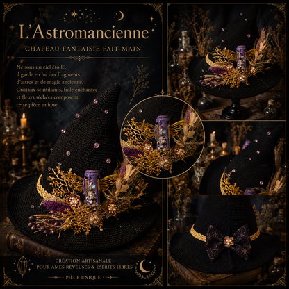 Chapeau « L’Astromancienne »